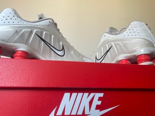 Nike Shox R4 OG Blanco Naranja Impecables
