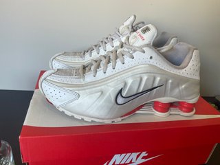 Nike Shox R4 OG Blanco Naranja Impecables