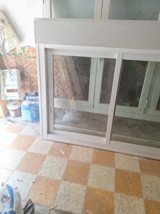 Ventana corredera aluminio