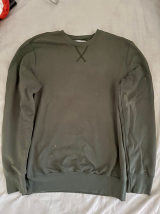 Sudadera verde militar