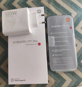 Xiaomi 17T Pro 512GB Negro Nuevo Cargador
