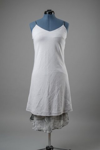 Vestido Lencero Midi Gasa Slip Dress Cocktail 90s