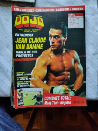 10 Revistas Dojo lote 1