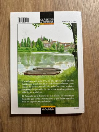 Libro Lazarillo de Tormes (de: Anonimo)