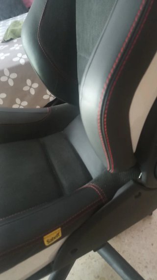 Asiento Abarth Baquet Piel Negro