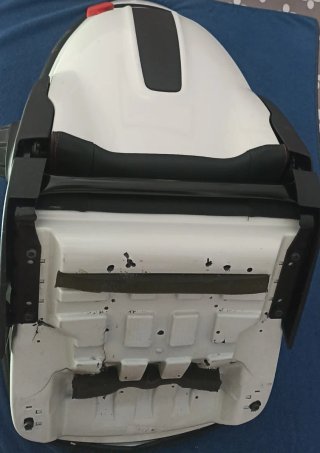 Asiento Abarth Baquet Piel Negro