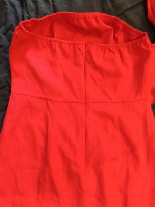 Vestido rojo ajustado