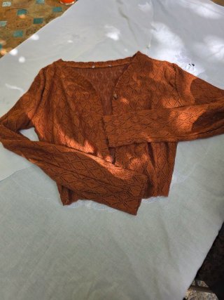 Jersey fino tejido rombos