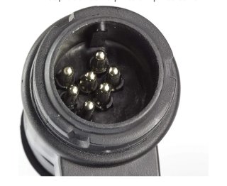 Adaptador Conector Remolque 7 Pines
