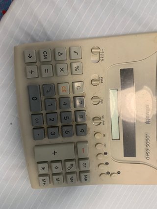 Calculadora Impresora Olivetti Logos 654 D Vintage