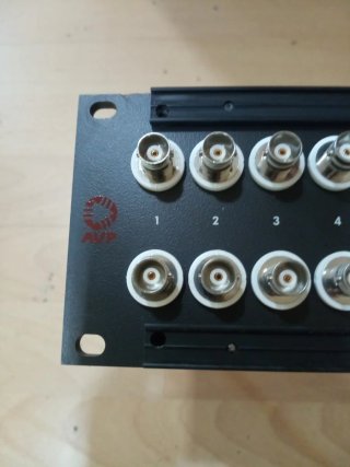 Panel de conexiones BNC 48 puertos AVP – Rack 19"