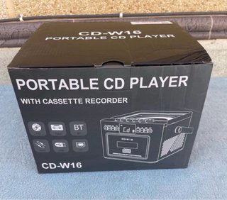 Radio CD Cassette con Bluetooth