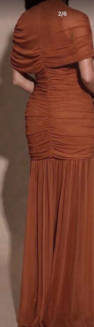 Vestido naranja sin estrenar talla 34/36