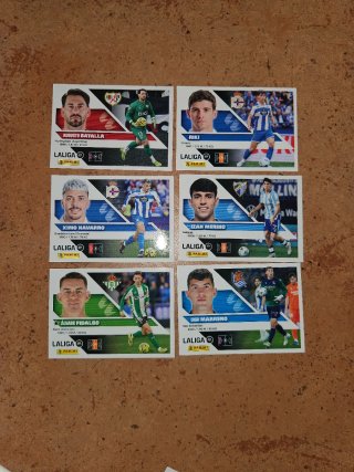 Lote de cromos de la liga 2026-27