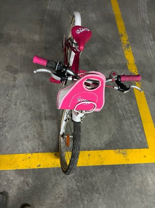Bicicleta niña rosa