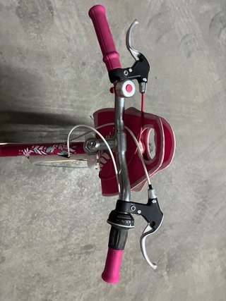 Bicicleta niña rosa