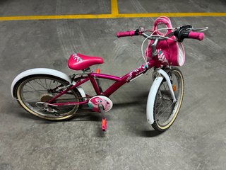 Bicicleta niña rosa