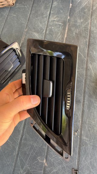 Saídas de Ar Megane 3 Preto Brilhante