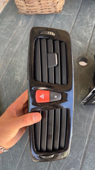 Saídas de Ar Megane 3 Preto Brilhante