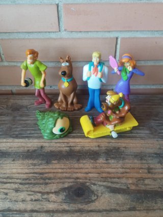 Lote Figuras Scooby-Doo
