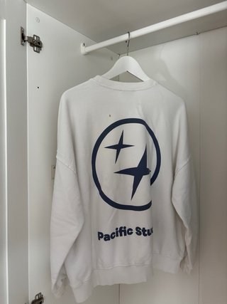 Sudadera Pull&Bear Blanca