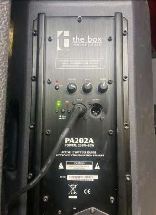 Pareja Altavoces the box PA202A - 12 - 250Wx2