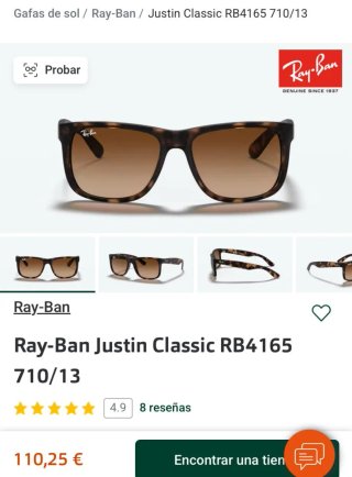 Gafas de sol Ray-Ban RB4165 polarizadas
