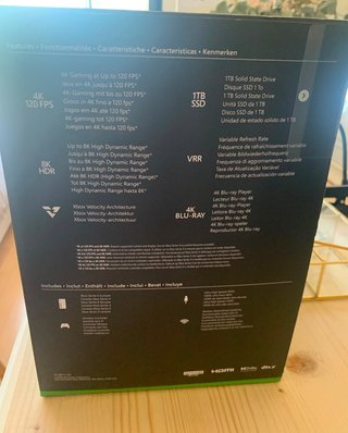Xbox Series X 1TB - Nueva y sin abrir