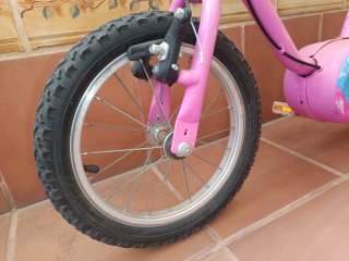 Bicicleta Infantil Rosa 14 Btwin