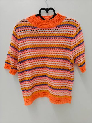 Jersey calado multicolor