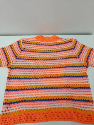 Jersey calado multicolor