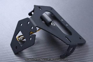Portamatrículas TRIUMPH DAYTONA 675 R 2013 - 2021