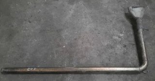 Tubo de escape de Renault R-5 GTL de 1985