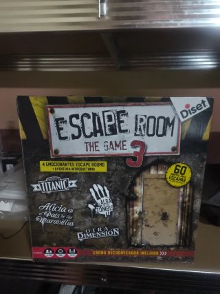 Escape Room 3 Juego de Mesa Diset