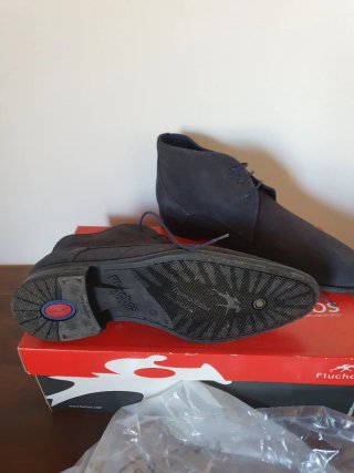 Botines Fluchos Hombre Gris