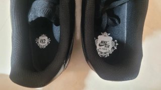 Nike Air Force 1 Negras Talla 44 Originales