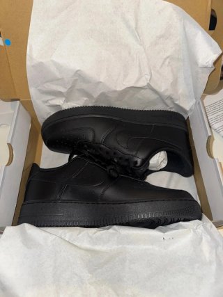 Nike Air Force 1 Negras Talla 45 Originales