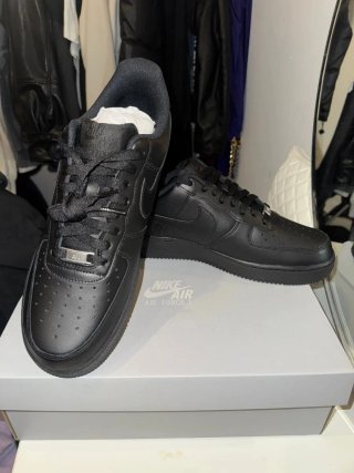 Nike Air Force 1 Negras Talla 45 Originales