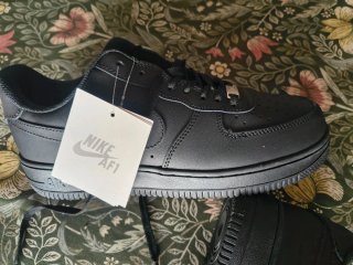 Nike Air Force 1 Negras Talla 45