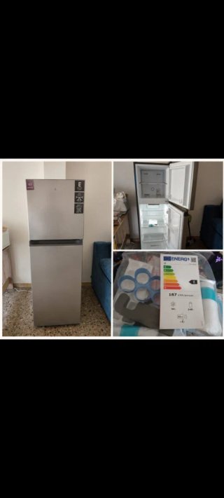 Nevera pequeña con congelador superior