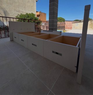 OFERTA SÓLO HOY! Cama juvenil 90 con cajones