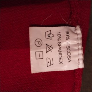 Chaqueta Liliana Roja Cremallera Mujer