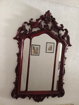Espejo Barroco Vintage Grande Madera