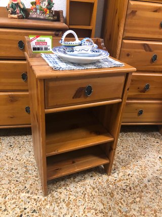 Cómoda, Sinfonier y Mesita de Noche Madera
