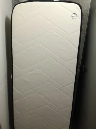 Somier 80cm Metal y Madera