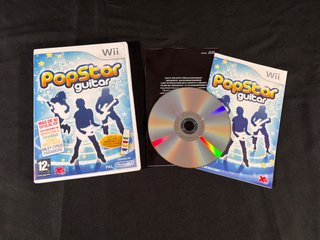 PopStar Guitar Wii PAL Completo