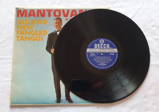 Mantovani Old And New Fangled Tangos Decca LP 33