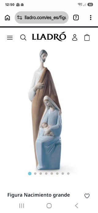 Nacimiento Lladro 22 cm(185€)