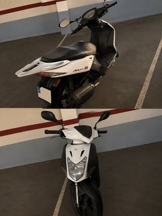 alquiler de moto kymco agility city 125 2017