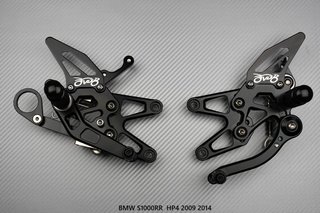 Estriberas retrasadas BMW S1000RR / HP4 2009 2014